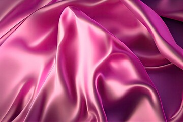 Abstract background. Colorful flying silk. Fabric in the wind. Cloth Wallpaper.