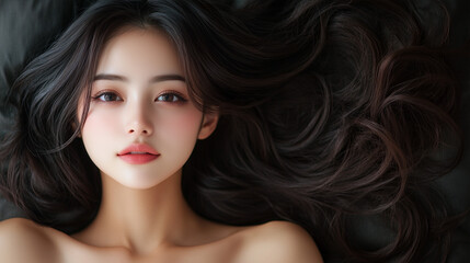 Naklejka premium 美しさ, 顔, モデル, 笑う, ファッション, 人々, 髪の毛, 笑みを浮かべている, 人, ブルネット, シティ, アウトドア, 通り, ライフスタイル, 淑女, 1, 頭, ハピネス, 化粧,女, 美しさ, 髪の毛, モデル, ファッション, 顔, うっとりさせる魅力, 化粧, 人, ドレス, ブルネット, 肌, 唇, 化粧, 淑女, 目, 暗い, 黒, ふしだらな, スタジオ, 好色