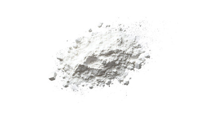 Transparent Background White Powder Blast Illustration