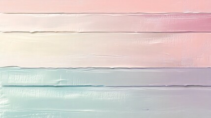 Obraz premium Pastel Painted Wooden Planks Abstract Art