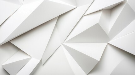 Fototapeta premium Mockup template on creased white paper texture background