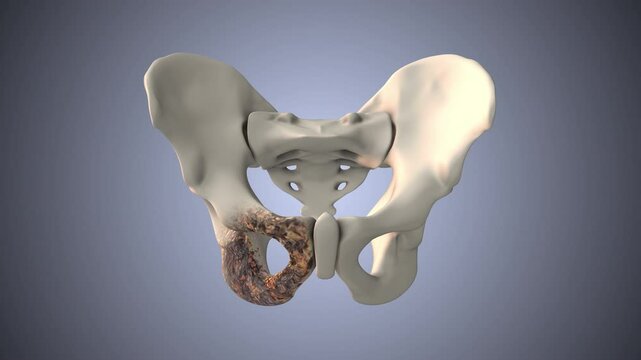 Pelvic Ilium Bone Cancer Structure
