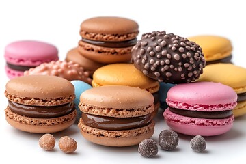 Various delicious sweet foods 