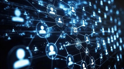 Obraz premium Understanding Customer Segments via Digital Boards and Avatars