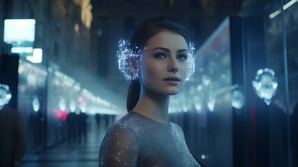 Cutting Edge Facial Recognition Security System Denying Unauthorized Access to a Highly Secure Digital Network or Facility