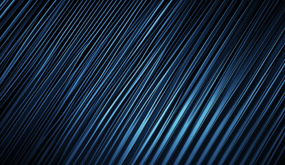 Obraz premium Abstract Diagonal Lines Dark Blue Metallic Texture Background Design Graphic art shiny image style 