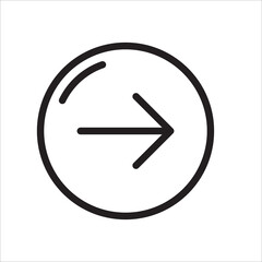 arrow icon or logo isolated sign symbol vector illustration - high quality black style vector icons