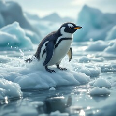 Obraz premium A hyper-realistic image of an animal 