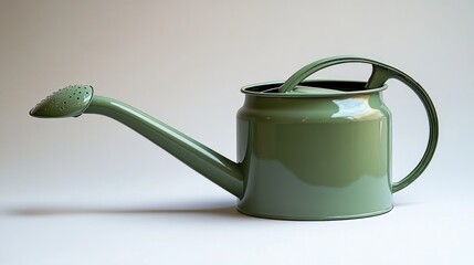 Elegant Green Watering Can: A Garden Essential