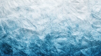 Obraz premium Blue crumpled paper texture background (3)