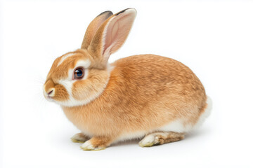 Obraz premium Rabbit isolated on white background.