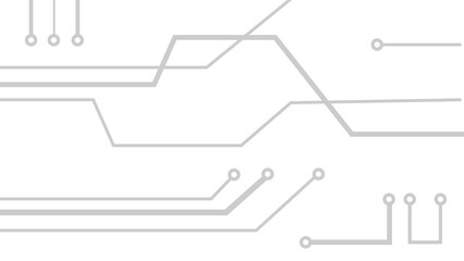 circuit board computer style pattern on transparent background