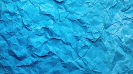 Obraz premium Crumpled blue paper texture background (32)