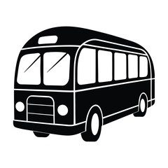vector illustration of a bus