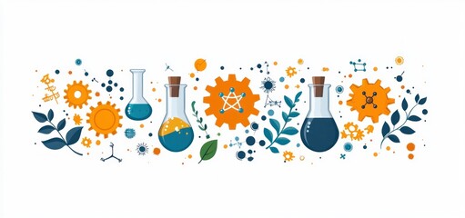 Scientific Research and Innovation: A Visual Representation of Laboratory Experiments and Discoveries
