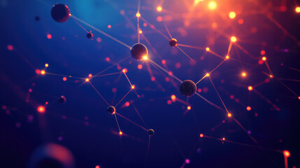 An abstract glowing grid of stars and planets, symbolizing the precision of universal space measurement.