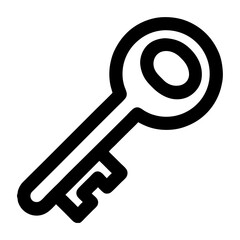 key to success, key icon, logo vector illustration