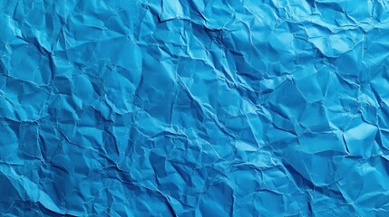 Obraz premium Crumpled Blue Paper Texture Background Design (32)