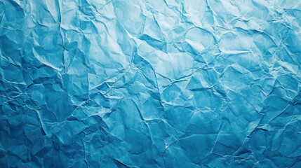 Obraz premium Crumpled Blue Paper Texture Background Design (58)