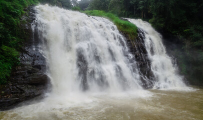 Abbey Falls in Coorg Kodagu is a waterfall located near Madikeri. The waterfall is more majestic during monsoons.