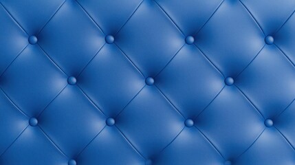 Deep Blue Tufted Velvet Upholstery Texture Background