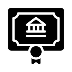 bonds glyph icon