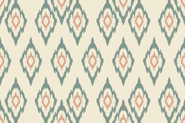 Ethnic boho seamless pattern. Ikat geometric ethnic oriental seamless pattern.Aztec style. Repeating background. Design for texture, fabric, clothing, wrapping, carpet