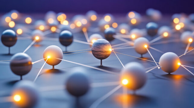 An abstract glowing grid of stars and planets, symbolizing the precision of universal space measurement.