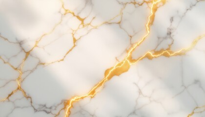 Elegant white marble texture with gold veins