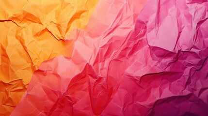 Crumpled colorful paper texture background (2)