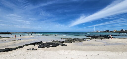 beach and sea