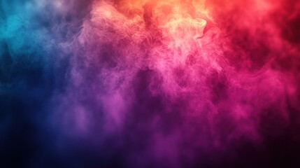 Obraz premium Abstract colorful smoke background.