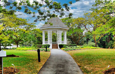 gazebo in the park