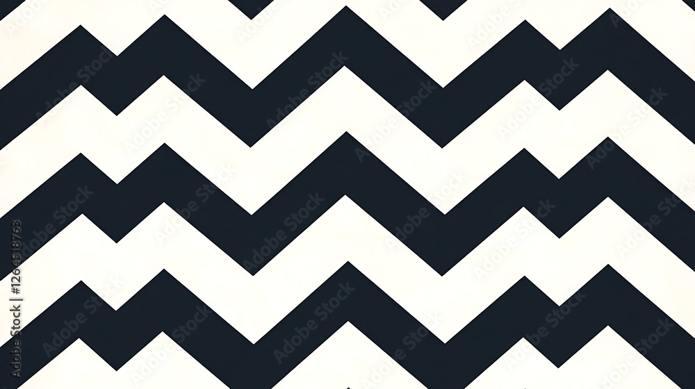 Poster geometric pattern illustration with angular zigzags bold modern design and visual dynamics aesthetic