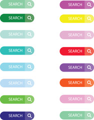 Variant Color Search Icon &ndash; Modern & Eye-Catching Design