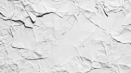 Crumpled white paper texture background (17)