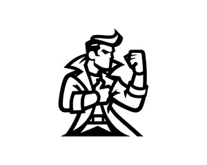 mascot cartoon logo design