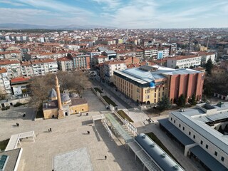 Fototapeta premium Ahi Evran Mosque and complex located in Kırşehir province of Turkey