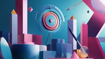 Strategic business planning abstract concept vector illustration set. Business mission, vision statement, competitive intelligence, goals and philosophy, brand success, loyalty abstract metaphor.