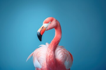 Obraz premium Flamingo animal bird beak.