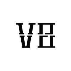 VO monogram logo design letter text name symbol monochrome logotype alphabet character simple logo