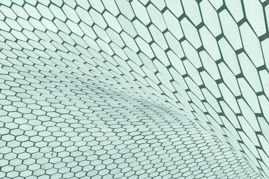 Geometric Light Teal Color Shapes and Patterns Abstract Background for Bold Designs