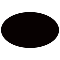 Silhouette geometric shapes, 2D shapes