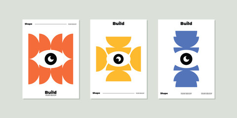 Modern Geometric Business Presentation Templates. Minimalist Geometric Cover. Flyer Design. Poster. Banner. Background. Brochure. Catalog. Magazine. Notebook.