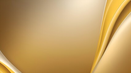 Stylish Golden Curve Background