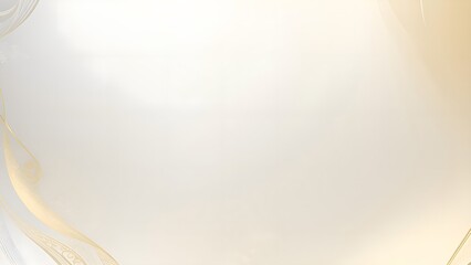  Pastel Yellow & Pale Gold Gradient with Silver Accents abstract background with white lines