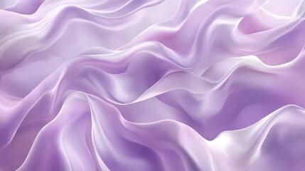 Obraz premium Abstract purple and white wavy background with flowing lines and smooth gradient