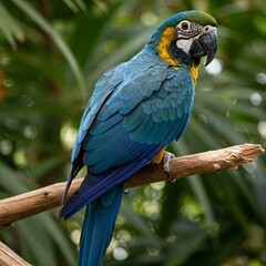 Obraz premium blue and yellow macaw