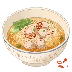 noodles with soup