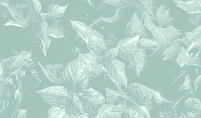 Light Teal Noise and Static Abstract Background for Modern Designs